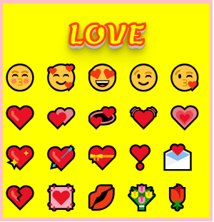značenje ljubavnih emotikona